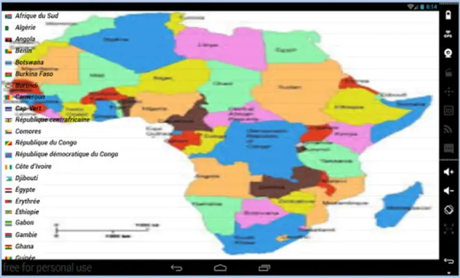 54Pays Africans android App screenshot 2