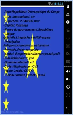 54Pays Africans android App screenshot 4