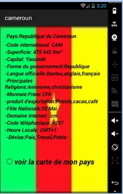 54Pays Africans android App screenshot 6