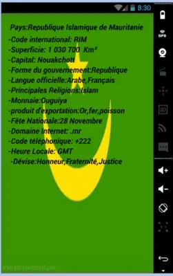 54Pays Africans android App screenshot 7